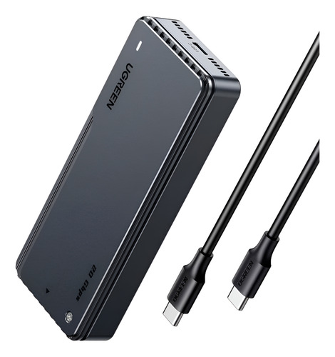 Case Para Disco Ssd M.2 Nvme Ugreen 25573 Usb C 3.2 20gbps