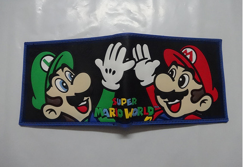 Super Mary Wallet Game Anime Peripheral Mario Short, Doble P