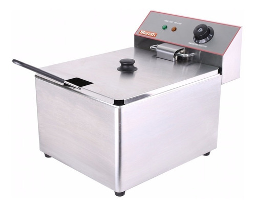 Freidora Electrica Automatica De Mesa Moretti 11lts Acero