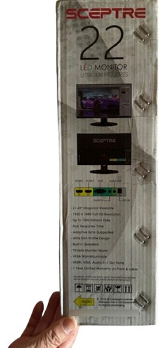 Monitor 22 Pulgadas Led Hd 1080p Sceptre 1920x1080 Full Hd