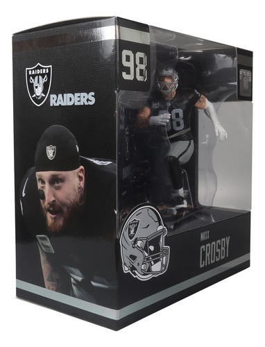 Figura Mcfarlane Legacy Nfl Raiders Max Crosby F21
