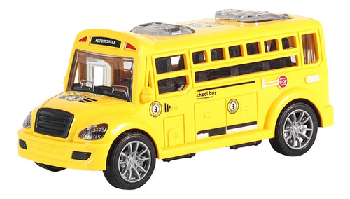 5 Lote De 5 Autobuses Escolares De Juguete Para 5 Piezas