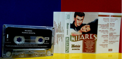 Cassette Mijares - Maria Bonita 1992