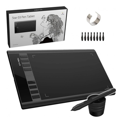 Tabla Digitalizadora Xp-pen Star 03 V2 Tableta Con Lápiz 8k
