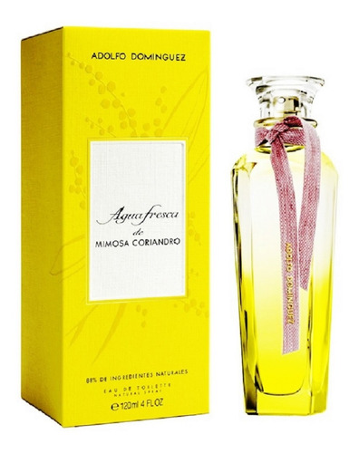 Imagen 2 de 2 de Agua Fresca Mimosa Coriandro Tstr Adolfo Dominguez 120ml