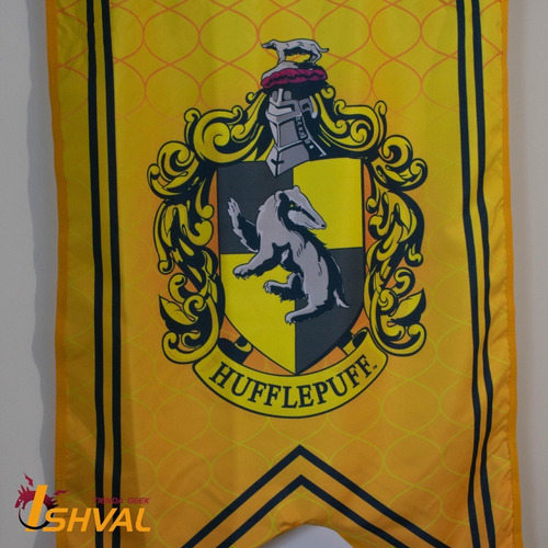 Imagen 2 de 2 de Banderín Harry Potter - Hufflepuff - Licencia Oficial