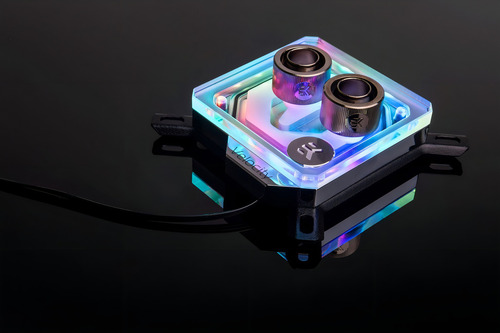 Bloque Enfriamiento Liquido Ek-quantum Velocity Cpu Intel Led Nickel