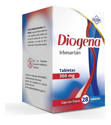 Diogena Tableta 300 Mg, 28 Tabletas
