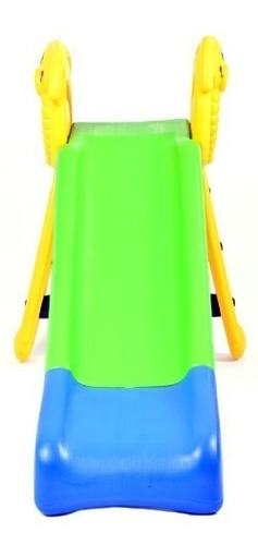 Imagen 4 de 10 de Tobogan Elefantito Rodacross 3 Escalones Plegable 92cm Alto