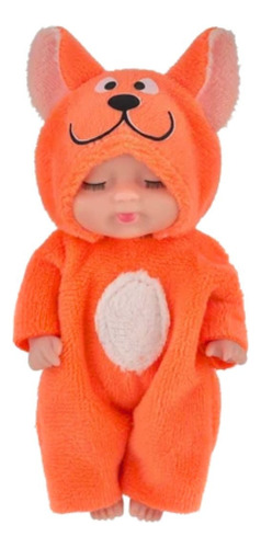 Brinquedo Kit 6 Mini Boneca Bebê Reborn Menina Presente