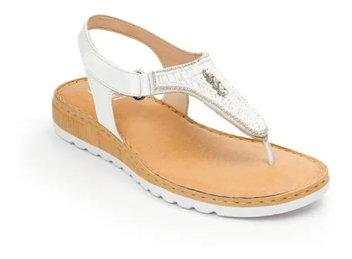 Sandalia Mujer Romina 100802blanco