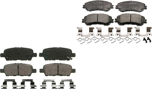 Jgo Completo Balatas Cerámicas Nissan X-trail 15/16