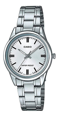 Reloj Casio Mujer Ltp-v005d-7a Análogo Pulso Metálico