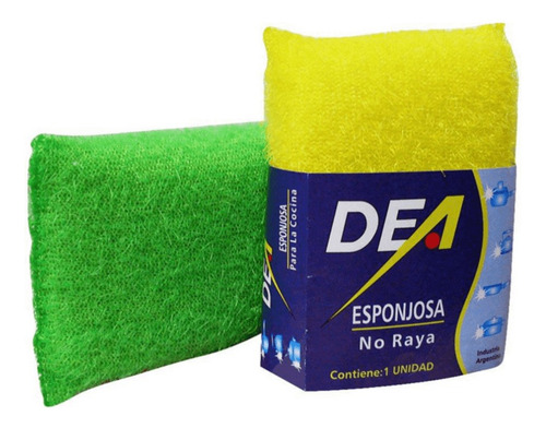 Esponja De Plastico Dea Para Limpieza Cocina, Sup Delicadas