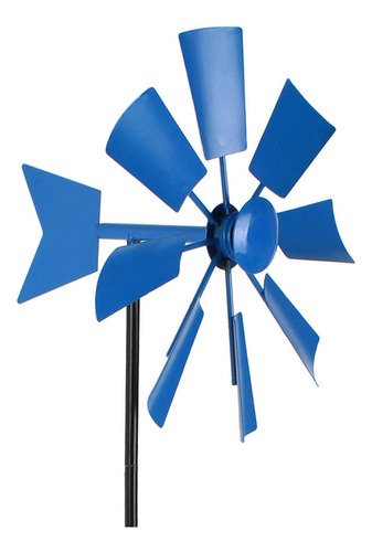 Wind Catcher Decorativo Hierro Juguetes De Viento 360 Azul