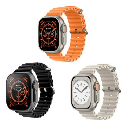 Reloj Inteligente Smartwatch T800 Ultra Series Con 8 Pantall