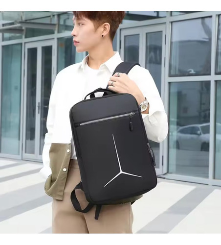 Mochila Para Notebook 15.6 Resistente Reflectante Usb