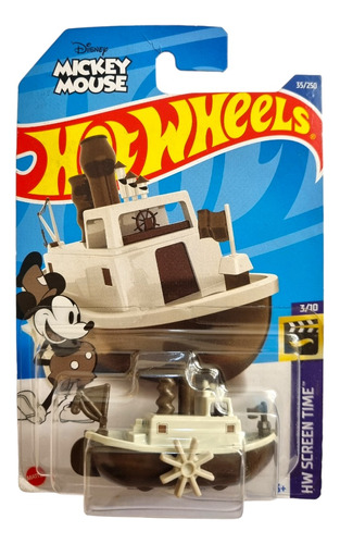  Hot Wheels Disney Steamboat Hw Screen Time 