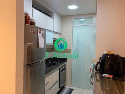 Imagem 3 de 9 de Apartamento Com Condomínio Vila Alzira! - Ap03047 - 69287257