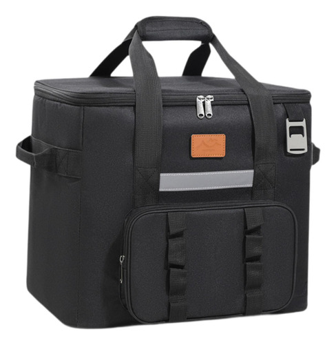 Caja De Almuerzo De Bolsa Más Fresca, Recipiente De Negro