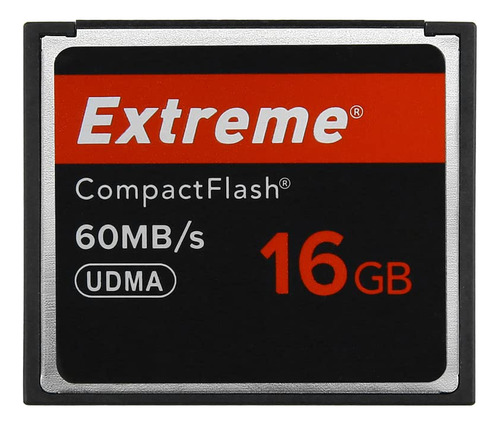 Tarjeta De Memoria Flash Compacta De 16 Gb Extrema Velocidad