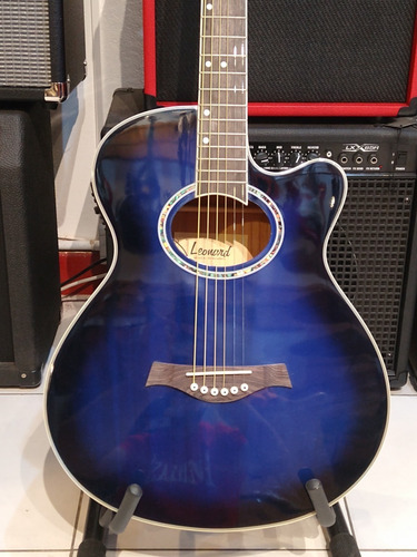 Imagen 3 de 9 de Guitarra Electroacústica Leonard La364 Varios Colores