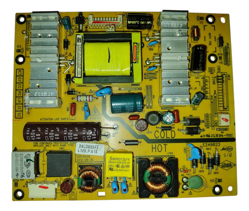 Placa Fuente Tv Noblex 24ld839ft Funcionando