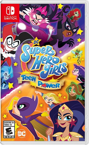 Super Hero Girls Teen Power Nintendo Switch Nuevo
