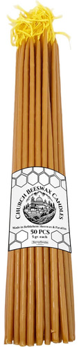 50pcs Pack Of Holy Beeswax & Parafina Alta Delgada Caña DeLG