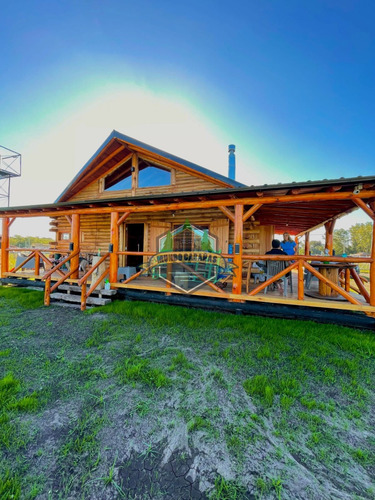 Imagen 3 de 8 de Construcción Cabañas En Tronco Entero Premium