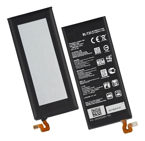 Bateria Compatible LG Q6 Modelo Bl-t33 Capacidad 3000 Mah