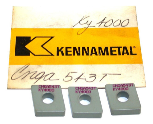 Lot Of 3 Kennametal Kenloc Ceramic Turning 80° Diamond  Eep