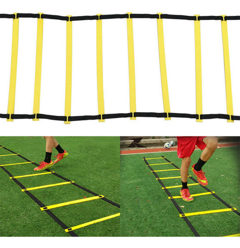 Escalera De Entrenamiento De Velocidad Agility 6m 12 Junta