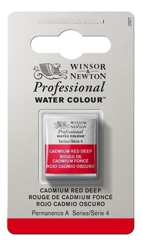 Tableta profesional Aquarela Winsor & Newton Red Deep