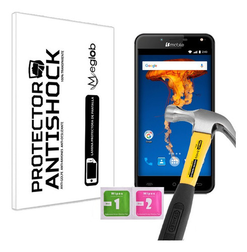 Protector De Pantalla Anti-shock Bmobile Ax1091