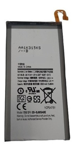 Eb-bj805abe Compatível Celular Galaxy J8 Sm-j800