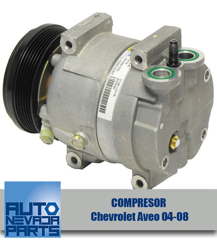 Compresor De A/c Para Chevrolet Aveo Del 2004 Al 2008.