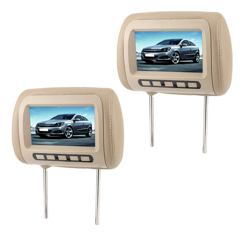 Monitor De Reposacabezas, Reproductor De Vídeo Lcd Universal