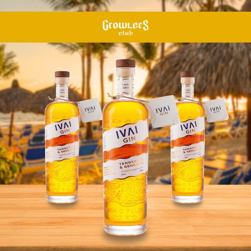 Ivaí Gin Tangerina E Gengibre Sabor Refrescante E Exclusivo Clássico