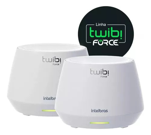 Intelbras Roteador Twibi force ax ax 1500 branco 2 unidades