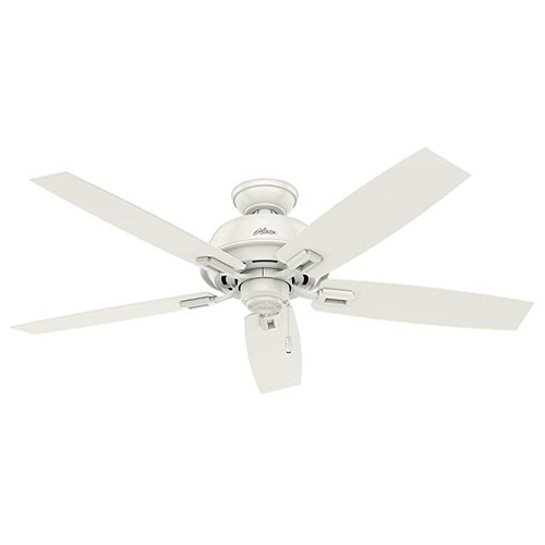 Hunter 54168 52  Ventilador De Techo Donegan, Blanco Fresco