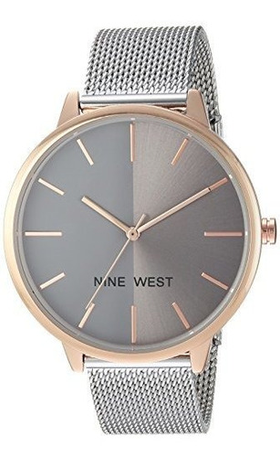 Reloj De Pulsera De Malla Para Mujer Nine West