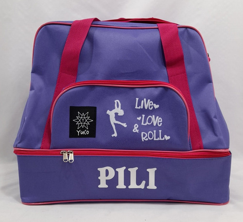 Imagen 2 de 10 de Bolso Patin Artistico Cajon Rigido | Yuco