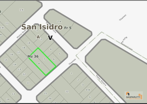 Imagen 3 de 5 de Venta Lote Apto Desarrollo, San Isidro Capacidad 8 Lotes!