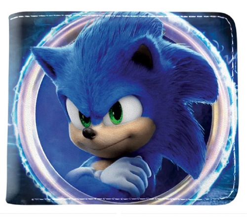 Billetera Sonic Full Impresión Digital 3d Importada
