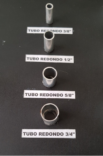 Tubo De Aluminio Redondo Ø 1½''x1,30mm Largo 6mts Na Y B