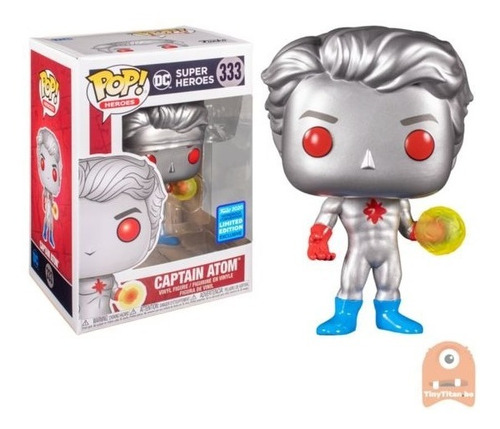 Funko Pop! Heroes Dc - Captain Atom # 333 Exclusivo