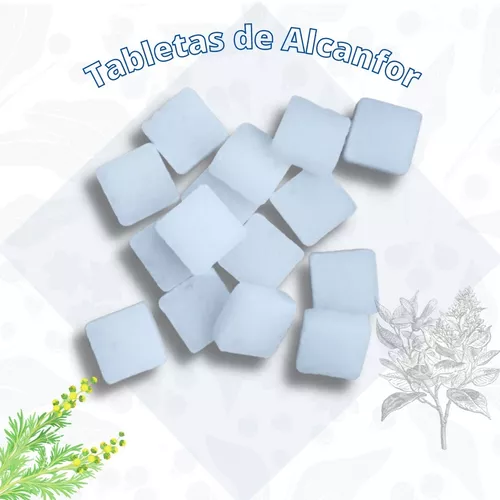 Pastillas De Alcanfor 100% Naturales 20pzs Excelente Calidad