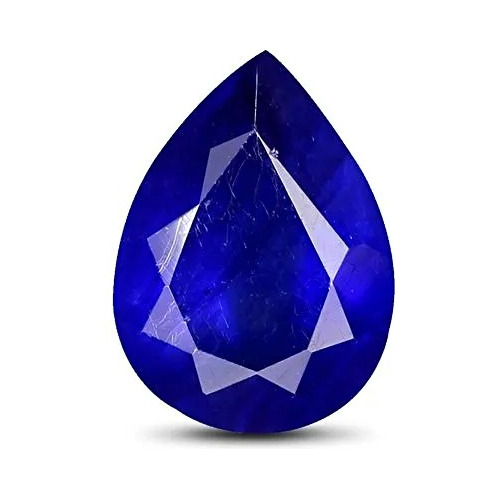 Zafiro Azul Natural Corte Pera 8x6 Mm
