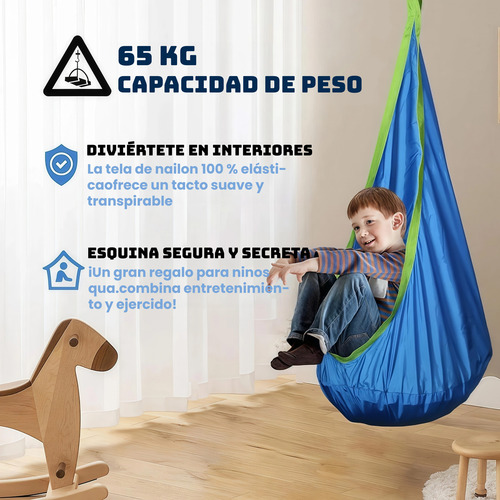 Silla Hamaca Silla Columpio Colgante Para Niños